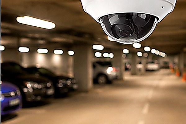 Camera dome CCTV parcare garaj rezidential